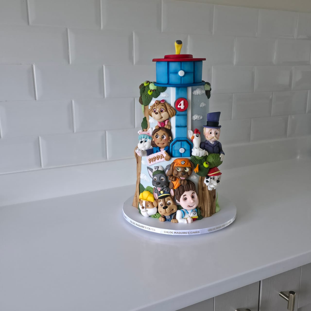 Paw Patrol Teired Cake