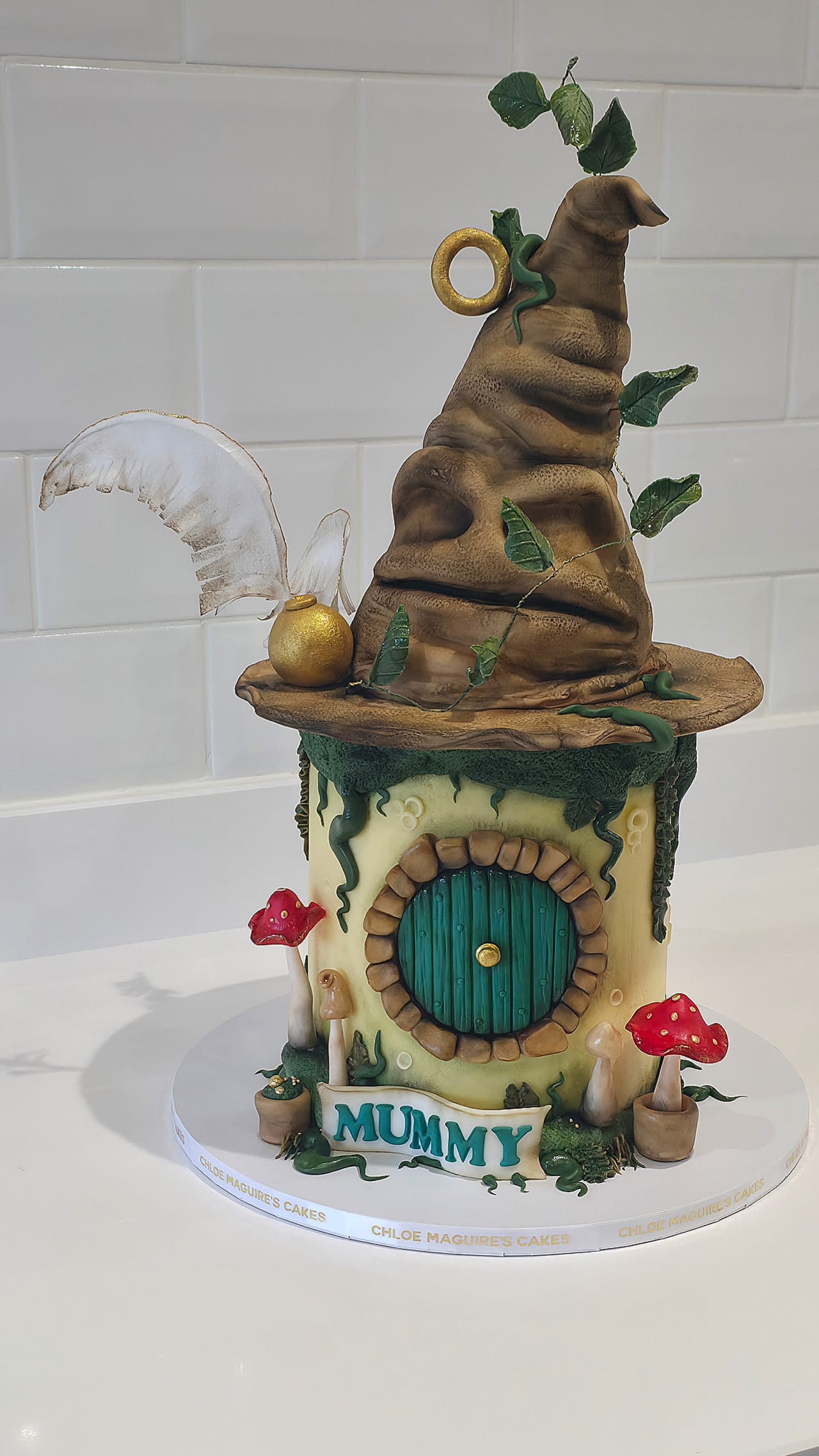 Sorting Hat LOTR Cake