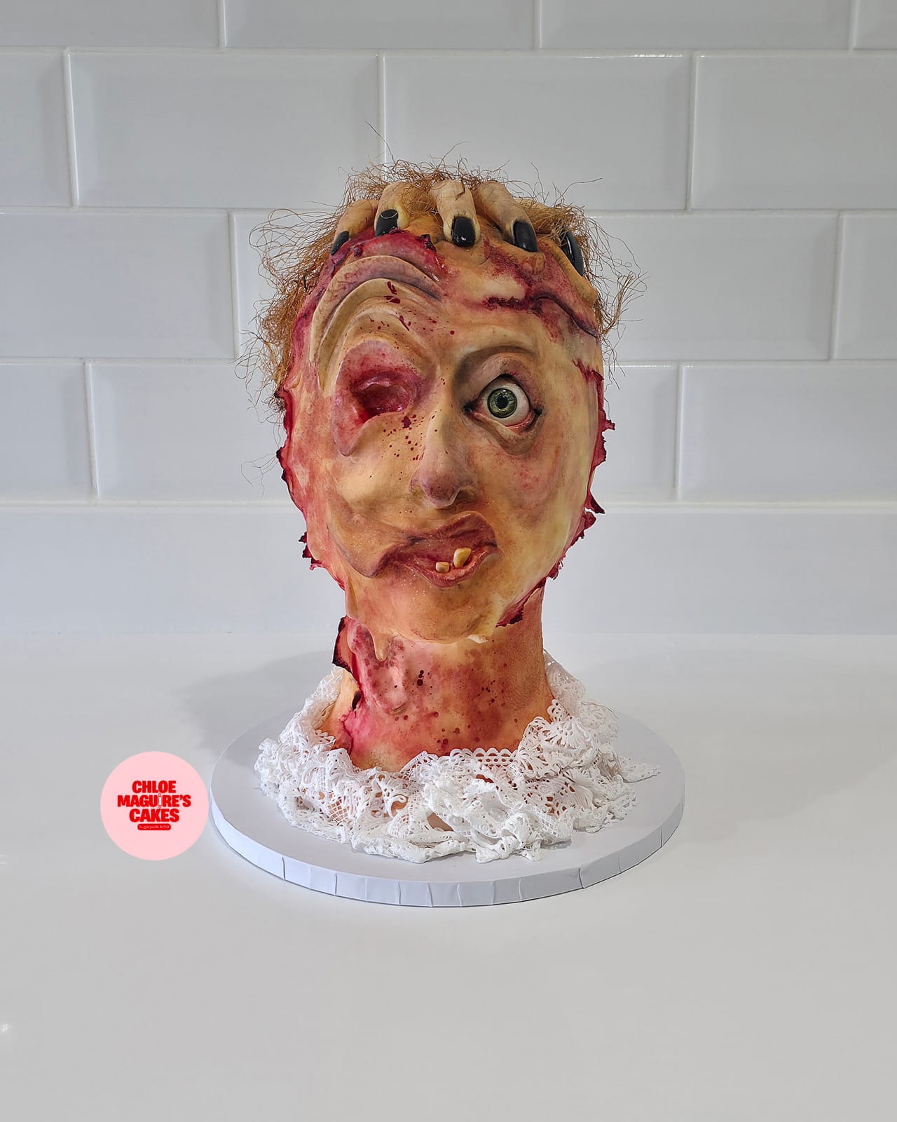 Horror Bust Cake