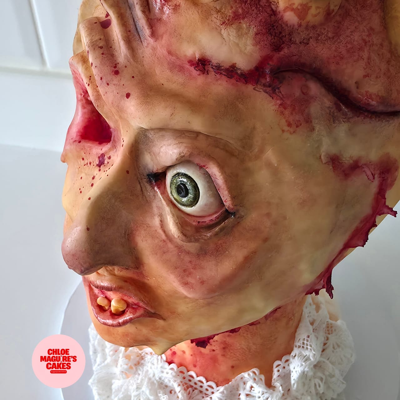 Horror Bust Close Up